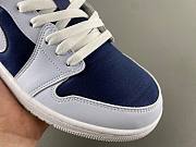 Air Jordan 1 Low SE Football Grey White Gym Red Midnight Navy  FZ8778-044 - 2