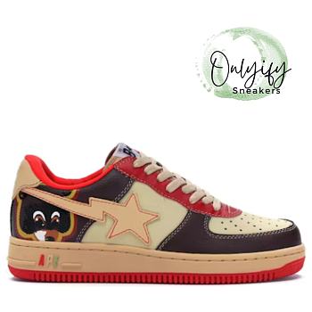 A Bathing Ape Bape Sta Low Kanye West College Dropout 0607FS-001