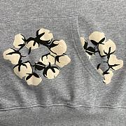 Denim Tears x CPFM Cactus Tears Wreath Hoodie Grey - 2