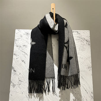 Louis Vuitton Reykjavik Cashmere Shawl Noir