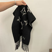 Louis Vuitton Reykjavik Cashmere Shawl Noir - 6