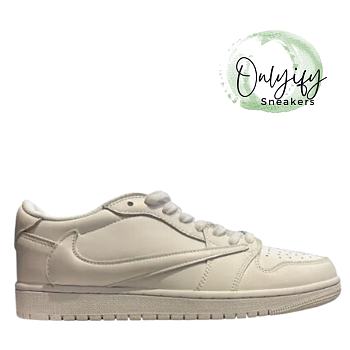 Travis Scott x Wmns Air Jordan 1 Retro Low OG SP 'Michael Rubin White Party' Friends & Family WTD1228 111