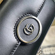 Petite GG mini shoulder bag black 739722 AABSG 1000 21cm x 10cm x 5cm - 2