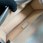Gucci Dionysus Super Mini Silver Lamé Leather Bag 476432-1TRBN-8173 16.5cm x 10cm x 4cm - 3