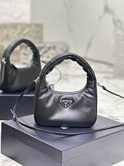 Prada Mini Padded Soft Bag 'Black' 21cm x 12cm x 6cm - 2