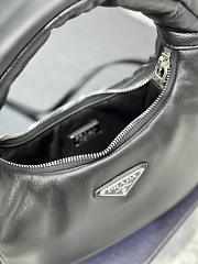 Prada Mini Padded Soft Bag 'Black' 21cm x 12cm x 6cm - 3