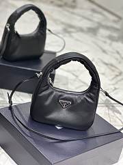 Prada Mini Padded Soft Bag 'Black' 21cm x 12cm x 6cm - 4