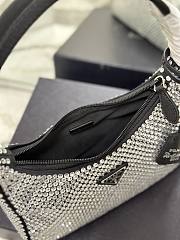 Prada Duchesse and crystal black mini-bag 22cm x 17cm x 6cm - 5