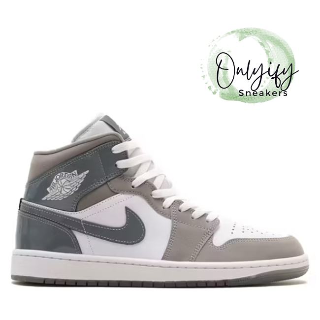 Air Jordan 1 Mid SE White Medium Grey Cool Grey HF3216-100 - 1