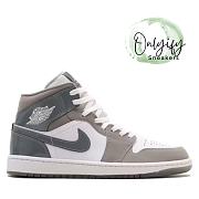 Air Jordan 1 Mid SE White Medium Grey Cool Grey HF3216-100 - 1