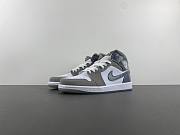 Air Jordan 1 Mid SE White Medium Grey Cool Grey HF3216-100 - 4