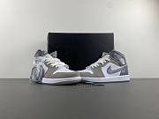 Air Jordan 1 Mid SE White Medium Grey Cool Grey HF3216-100 - 3