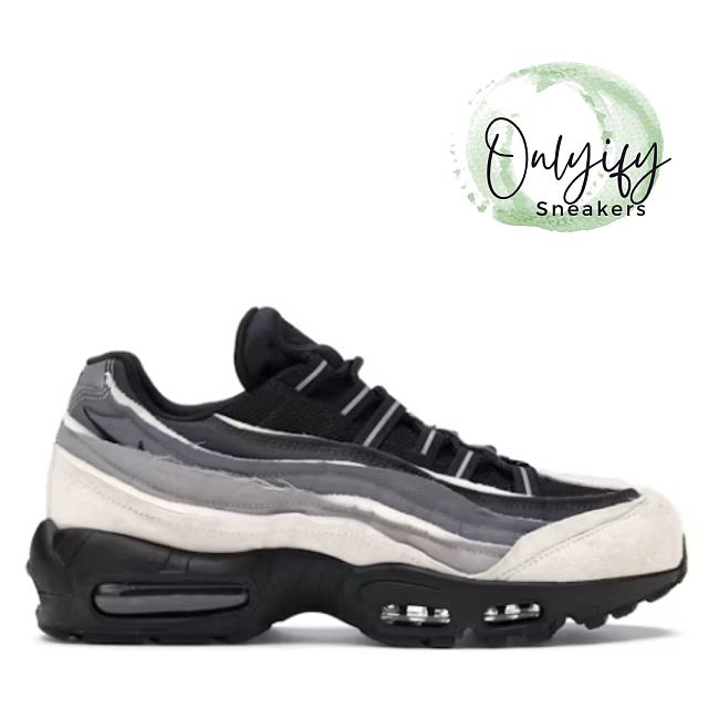 Nike Air Max 95 Comme des Garcons Black Grey CU8406-101 - 1