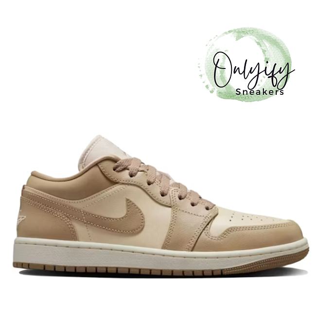 Air Jordan 1 Low Rattan Sail Desert Camo DC0774-203 - 1