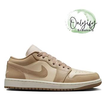 Air Jordan 1 Low Rattan Sail Desert Camo DC0774-203
