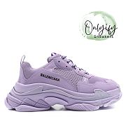 Balenciaga purple English letters tires 001 - 1