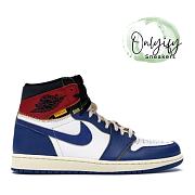 Air Jordan 1 Retro High Union Los Angeles Blue Toe BV1300-146 - 1