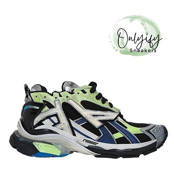 Balenciaga Runner Green Blue Black Grey 677403W3RB55179