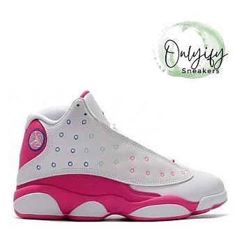 Nike Air Jordan 13 XIII White Pink Blue AJ13 Retro 439358-106
