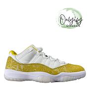 Air Jordan 11 Low WMNS “Yellow Snakeskin” AH7860-107 - 1
