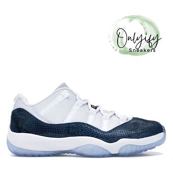 Air Jordan 11 Retro Low Snake Navy (2019) CD6846-102