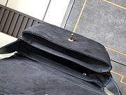 CHANEL Suede Coco Handle Bag 28cm x 12.5cm x 24cm - 2