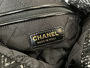 Chanel Chanel 22 tweed handbag black 35cm ×37cm ×7cm - 3