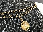 Chanel Chanel 22 tweed handbag black 35cm ×37cm ×7cm - 6