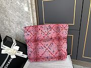 Chanel Chanel 22 tweed handbag pink 35cm ×37cm ×7cm - 4