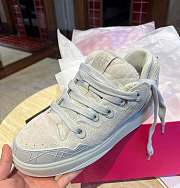 Dior B9S Skater ERL Cream Suede with White and Cream Dior Oblique Jacquard 3SN289ZTF_H060 - 5
