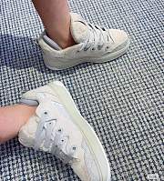 Dior B9S Skater ERL Cream Suede with White and Cream Dior Oblique Jacquard 3SN289ZTF_H060 - 3