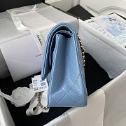 Chanel Classic Handbag Lambskin Sky 'Blue' A01112-Y04059-NA104 25cm x 6cm - 2