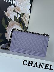 Chanel Boy Flap Bag Quilted Lambskin Old Medium 25cm - 3