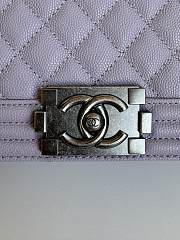 Chanel Boy Flap Bag Quilted Lambskin Old Medium 25cm - 5