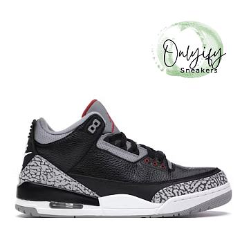  Air Jordan 3 Retro Black Cement (2018) 854262-001