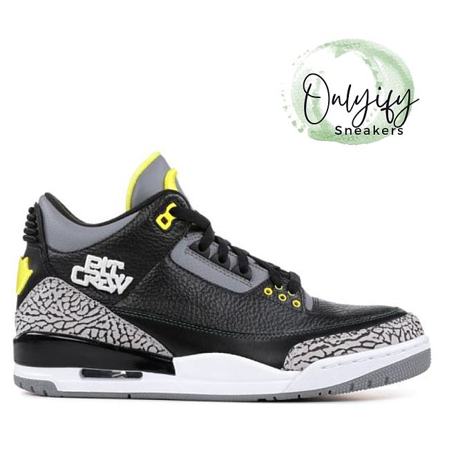 Air Jordan 3 Retro Oregon Ducks Pit Crew Black HO11-MNJDLS-5 - 1