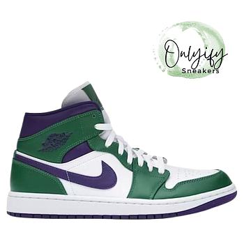 Air Jordan 1 Mid Incredible Hulk - 554724-300