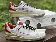 Air Jordan 2 Retro Low SP Off-White White Red DJ4375-106 - 5