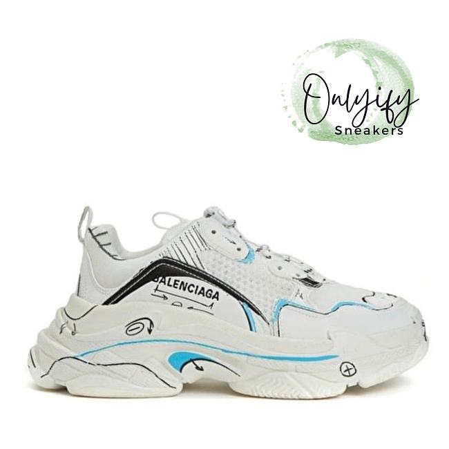 BALENCIAGA graffiti white 536737 W3SRB 9014 - 1