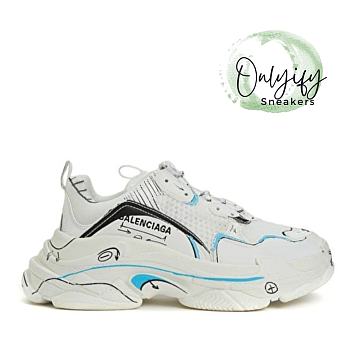 BALENCIAGA graffiti white 536737 W3SRB 9014