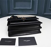 YSL sunset black medium size 22 x 8 x 16 cm - 3