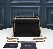YSL sunset black medium size 22 x 8 x 16 cm - 4
