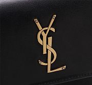 YSL sunset black medium size 22 x 8 x 16 cm - 6