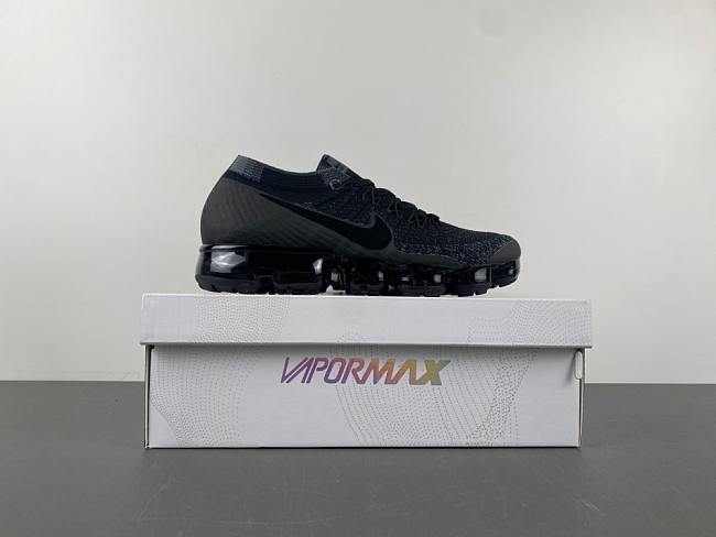 Nike Air VaporMax Flyknit Black Dark Grey -  849558-007 - 1