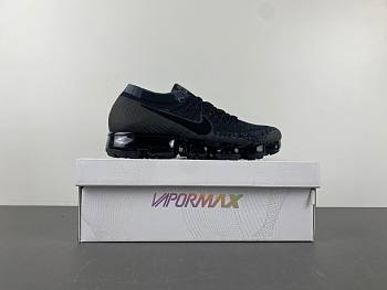 Nike Air VaporMax Flyknit Black Dark Grey -  849558-007