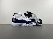 Air Jordan 11 white dark blue  -  LH0296-400 - 4