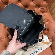 louis vuitton monogram macassar christopher backpack size 38*44*12cm - 6