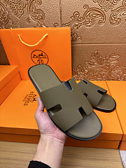 Hermes slide olive  - 5