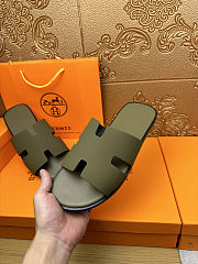 Hermes slide olive  - 2