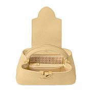 Louis Vuitton Capucines Mini Bag 21cm – Beige with Gold Hardware - 6